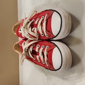 Red Chuck Taylors